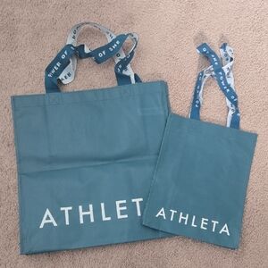 Pair Of Reusable Athleta Totes
